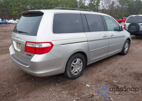 2007 Honda Odyssey Ex-L z USA, uszkodzony, nr VIN 5FNRL38667B451440